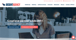 Desktop Screenshot of desent.be
