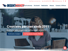 Tablet Screenshot of desent.be